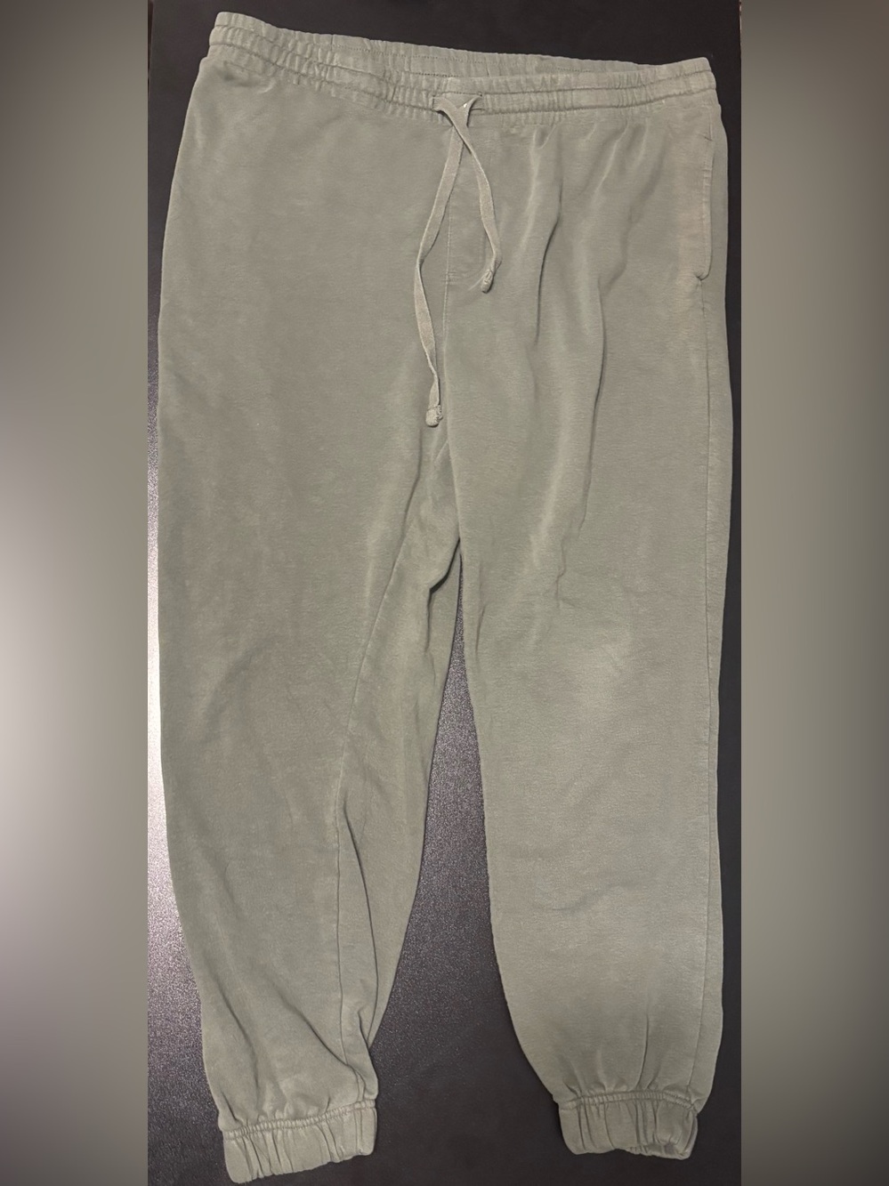 No Boundaries Sage Green Drawstring Joggers